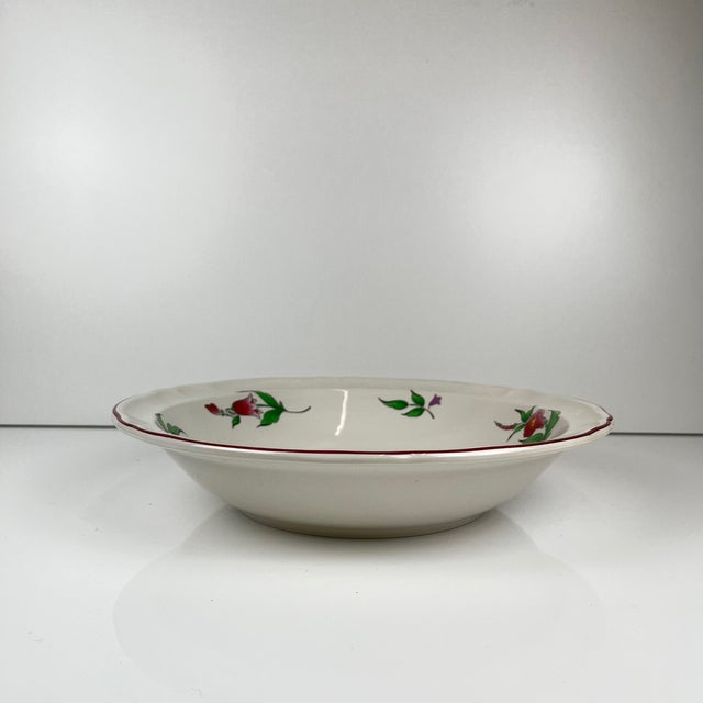 Réverbère Salad Bowl with Rim from KG Lunéville, 1950s For Sale - Image 3 of 6