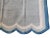 Not Yet Made - Made To Order Handmade Cotton Scalloped Rug, Grey with Cream and Blue Border 8'x10' For Sale - Image 5 of 8