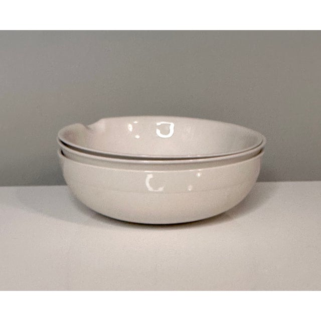 Porcelain LAB Bowls with Spout from KPM Berlin, Germany, 1920s, Set of 3 For Sale - Image 6 of 17