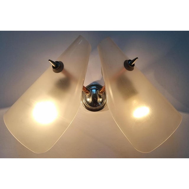 Large Mid-Century Wall Lamp in the style of Stilnovo, Italy, 1962 For Sale - Image 18 of 18