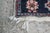Vintage Hand-Knotted Oriental Floral Wool Area Rug Ivory Cream Midnight 3x5 For Sale - Image 9 of 12