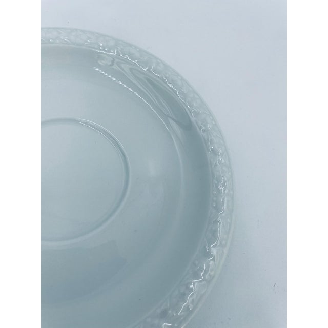 White Bowl with Stand by Maria Bouillon for Rosenthal, 1965, Set of 2 For Sale - Image 10 of 11