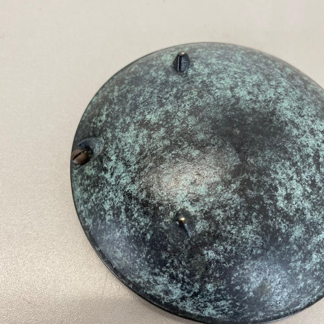 Vintage Hagenauer Austrian Tripod Brass Ashtray, Austria, 1950s For Sale - Image 14 of 16