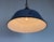 Industrial Grey Enamel and Cast Iron Pendant Light, 1960s For Sale - Image 9 of 18