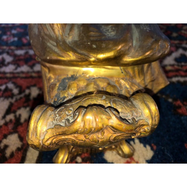 Early 20th Century Antique Brass Figural Jewelry Box Weidlich Bros Mfg For Sale - Image 4 of 13