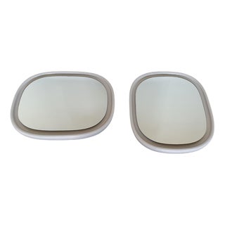 Ceramic Sphinxs Mirrors, Set of 2 For Sale