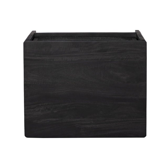 Four Hands Sydney Nightstand - Black Wash, Right For Sale - Image 10 of 10