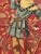 Mid-Century French Handwoven Tapestry with Medieval Design from Aubusson, 1970s For Sale - Image 13 of 18