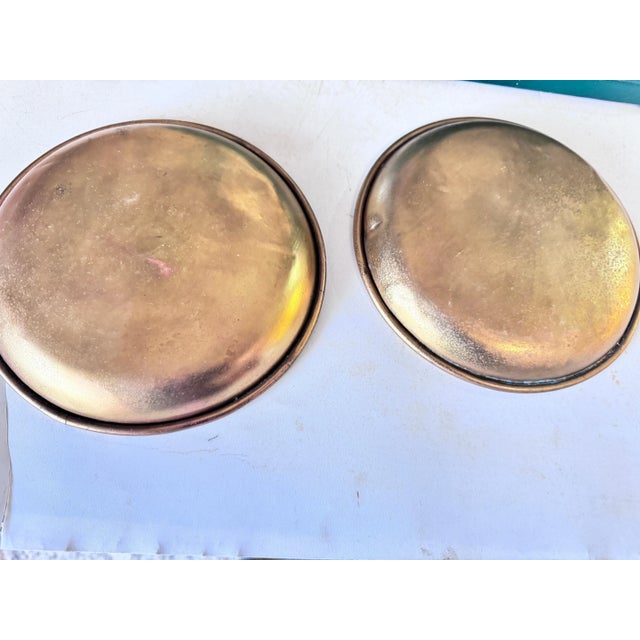 Antique French Green and Gold Wrought Iron and Brass Scale, 19th Century For Sale - Image 9 of 13