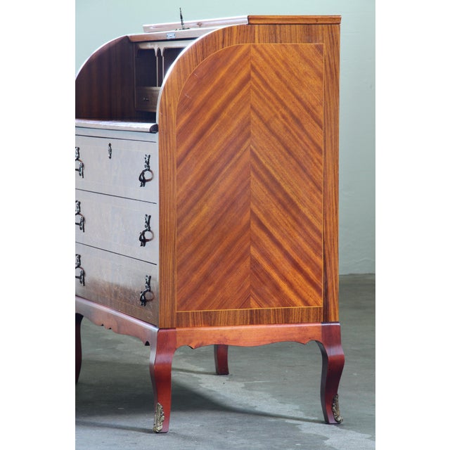 Danish Secretaire in Cherry by Edmund Jørgensen, 1950s For Sale - Image 17 of 18