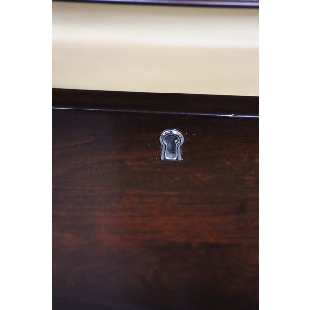 Pennsylvania House New Standards by Steve Tyrell Cherry Chest on Chest For Sale - Image 10 of 13
