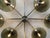 21st Century Otto Satin Nickel Smoky Bubbles Murano Glass Flush Mount by Fabio LTD For Sale - Image 6 of 6