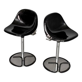 Italian Modern Minisit Stools by Marco Zanuso for Elam, 1970s, Set of 2 For Sale
