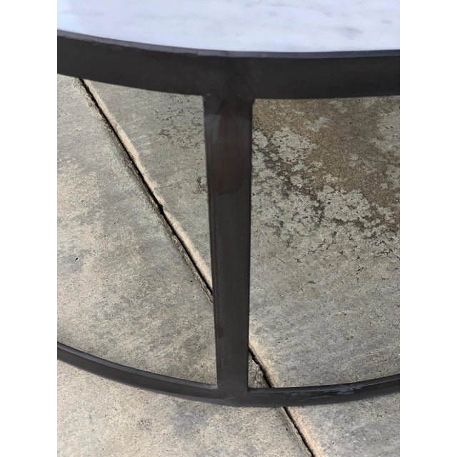 Carrera Marble Coffee Table For Sale In Palm Springs - Image 6 of 13