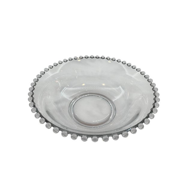 Transparent Mid 20th Century Imperial Glass Candlewick Bowl For Sale - Image 8 of 10