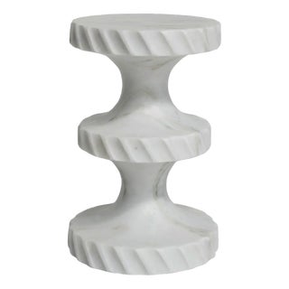 Achromia Bishopos Stool by India Mahdavi For Sale