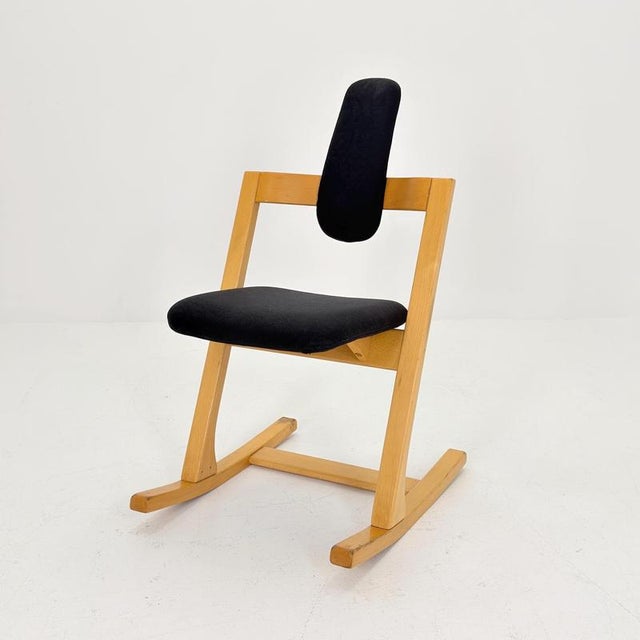 Mid-Century Pendulum Rocking Chair by Peter Opsvik for Stokke Norway, 1980s For Sale - Image 12 of 16