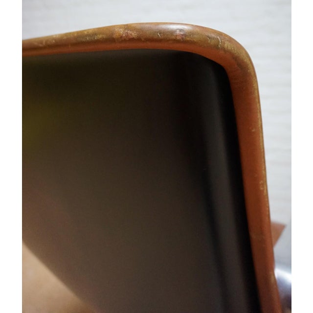 Program 2000 Swivel Armchair in Leather by Delta Design for Wilkhahn, 1960s For Sale - Image 15 of 18