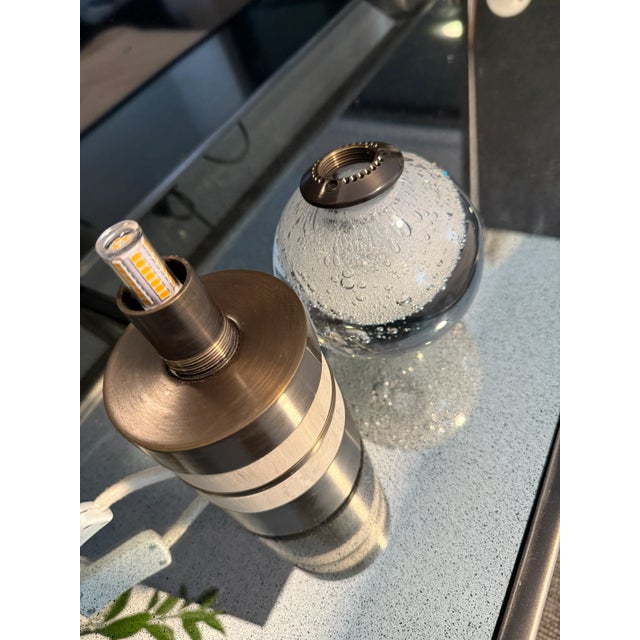 Metal Articolo Fizi Ball Table Lamp For Sale - Image 7 of 7