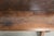 Wood Antique Farmhouse Spanish Walnut Hall Bench For Sale - Image 7 of 18