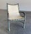 1930s Early Mid Century Robert Lewis Attrbuted Patinated Bronze Patio Lounge Chair Ottoman Set, 2 Pieces For Sale - Image 5 of 11