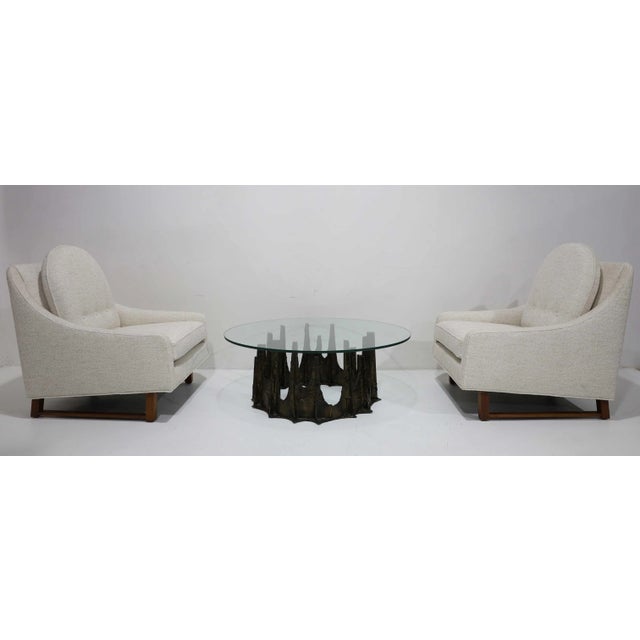 Harvey Probber Lounge Chairs in Holly Hunt Great Plains Set of 2 For Sale - Image 9 of 13