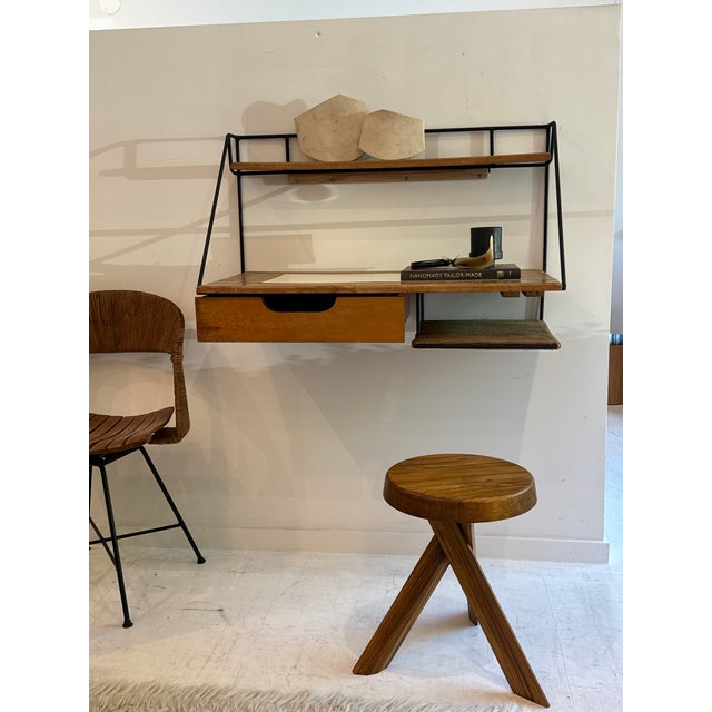 Mid-Century Modern Arthur Umanoff Wall Hanging Desk, 1960s For Sale - Image 3 of 18