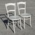 White Chairs, 1930s, Set of 2 For Sale - Image 15 of 18