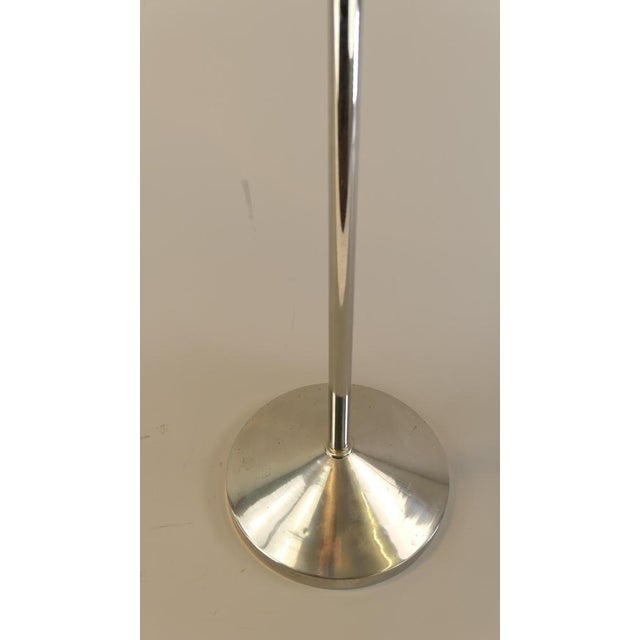 Silver English Chrome Midsummer Floor Lamp, 1960s For Sale - Image 8 of 12
