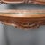 Brown Console Table with Mahogany Mirror For Sale - Image 8 of 15
