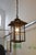 Arts & Crafts Wrought Iron Hall Lantern, 1910s For Sale - Image 10 of 12