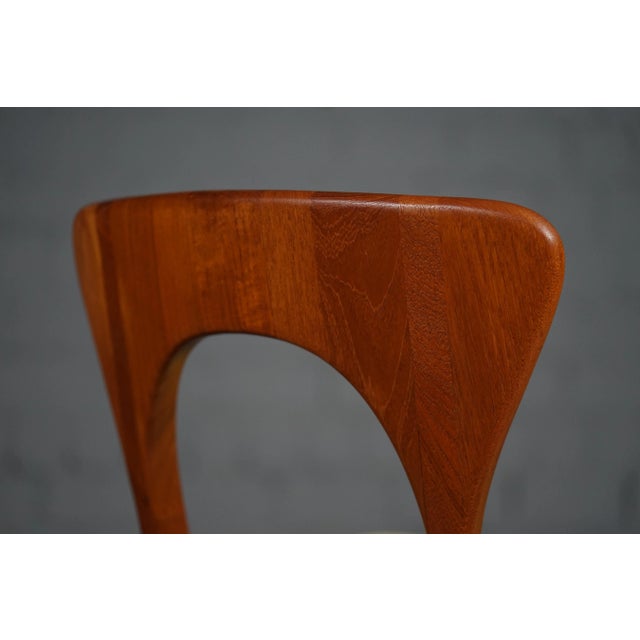 Brown Mid-Century Peter Dining Chairs by Niels Koefoed for Koefoeds Hornslet, 1950s, Set of 6 For Sale - Image 8 of 16