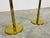 Mid-Century Modern Elegant Pair of Laurel Lamp Company Fluted Brass Floor Lamps For Sale - Image 3 of 8