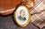 Victorian Classy Victorian Antique Finely Executed Portrait Miniature Painting Society Gentleman Man Mustache in Tuxedo Gilded Age Art For Sale - Image 3 of 12