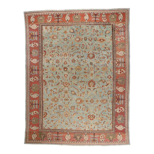Late 19th Century Persian Sultanabad Rug, 15'05 X 20'00 For Sale