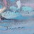 Vintage Windsor Art Textured Lily Pond Landscape Painting For Sale - Image 4 of 8
