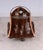 Mahogany Carved Chariot Bar Cart, 1920 For Sale - Image 3 of 13