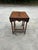 Pair of 1970s Wooden Carved Nesting Game Tables With Flip-Up Sides For Sale - Image 12 of 12