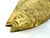 This vintage cast brass fish platter is a striking coastal accent, beautifully detailed with textured scales, defined...