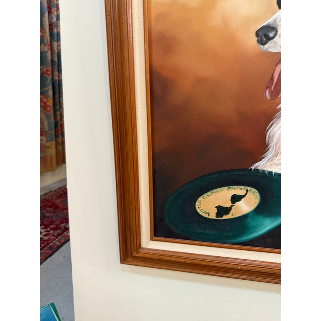 Original Bushman Dog Portrait, Framed, 1989 For Sale - Image 10 of 10