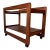 70's Mid-Century Tarm Stole Og Møbelfabrik Danish Modern Teak Bar Cart Trolley For Sale