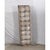 1900 - 1909 Antique Indian Bleached Teakwood and Iron Gujarati Door For Sale - Image 5 of 8