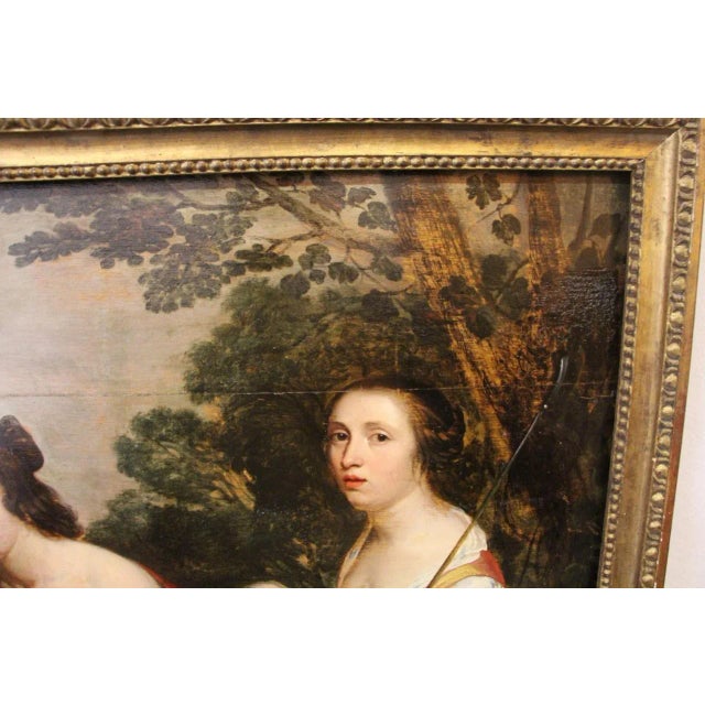 Wood Dutch School Painting by Jan van Bijlert, 1640s For Sale - Image 7 of 13