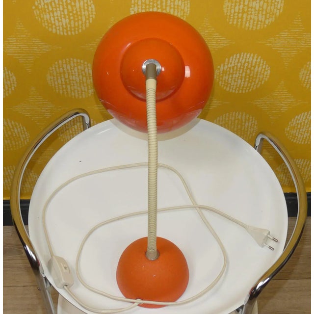 Metal Gooseneck Table Lamp from Temde Leuchten, 1970s For Sale - Image 7 of 12