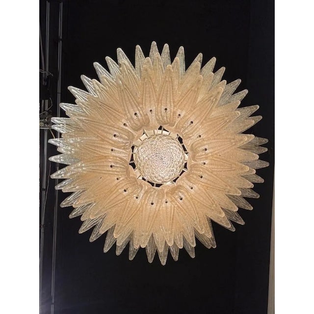 2000 - 2009 Murano "Palmette" Chandelier For Sale - Image 5 of 5