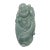 Green Jade Pendant Happy Buddha, Laughing Buddha Figure For Sale