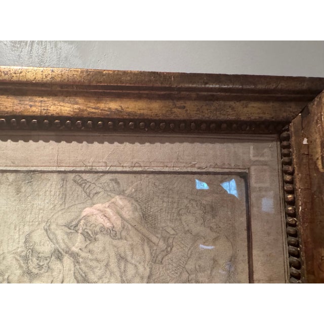 Mid 18th Century Mid 18th Century Drawings - Unsigned For Sale - Image 5 of 8