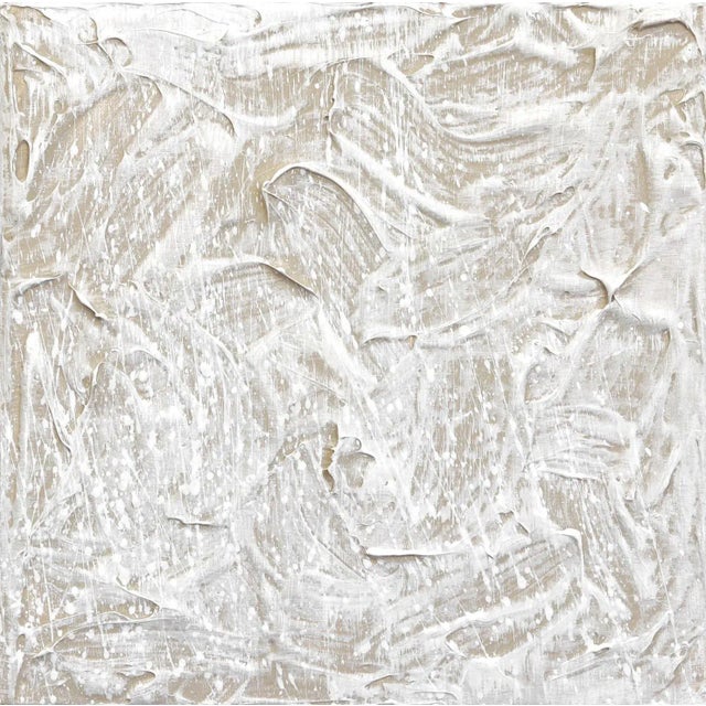 Forces of Nature 6 - Thick Texture Impasto Sculptural Original Wall Artwork by Len Klikunas For Sale - Image 10 of 10