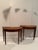 1960s Mahogany & Satinwood Inlaid Demilune Console Tables -a Pair For Sale - Image 5 of 12