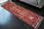 Woven on a traditional village loom in the Mesopotamian region of Southeastern Anatolia, this striking 1960s runner...